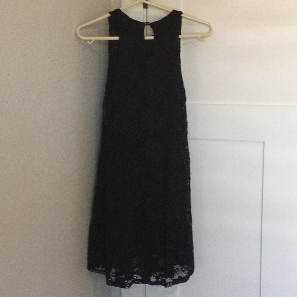 Black lace mini dress Size S - Picture 3 of 4